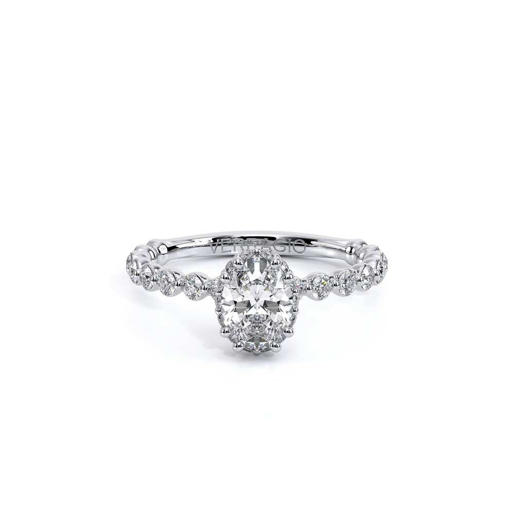 Renaissance-984OV20-18K White Gold Oval