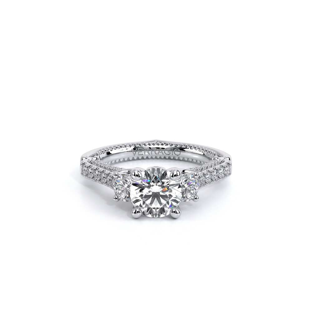 Couture-0470r-14k White Round