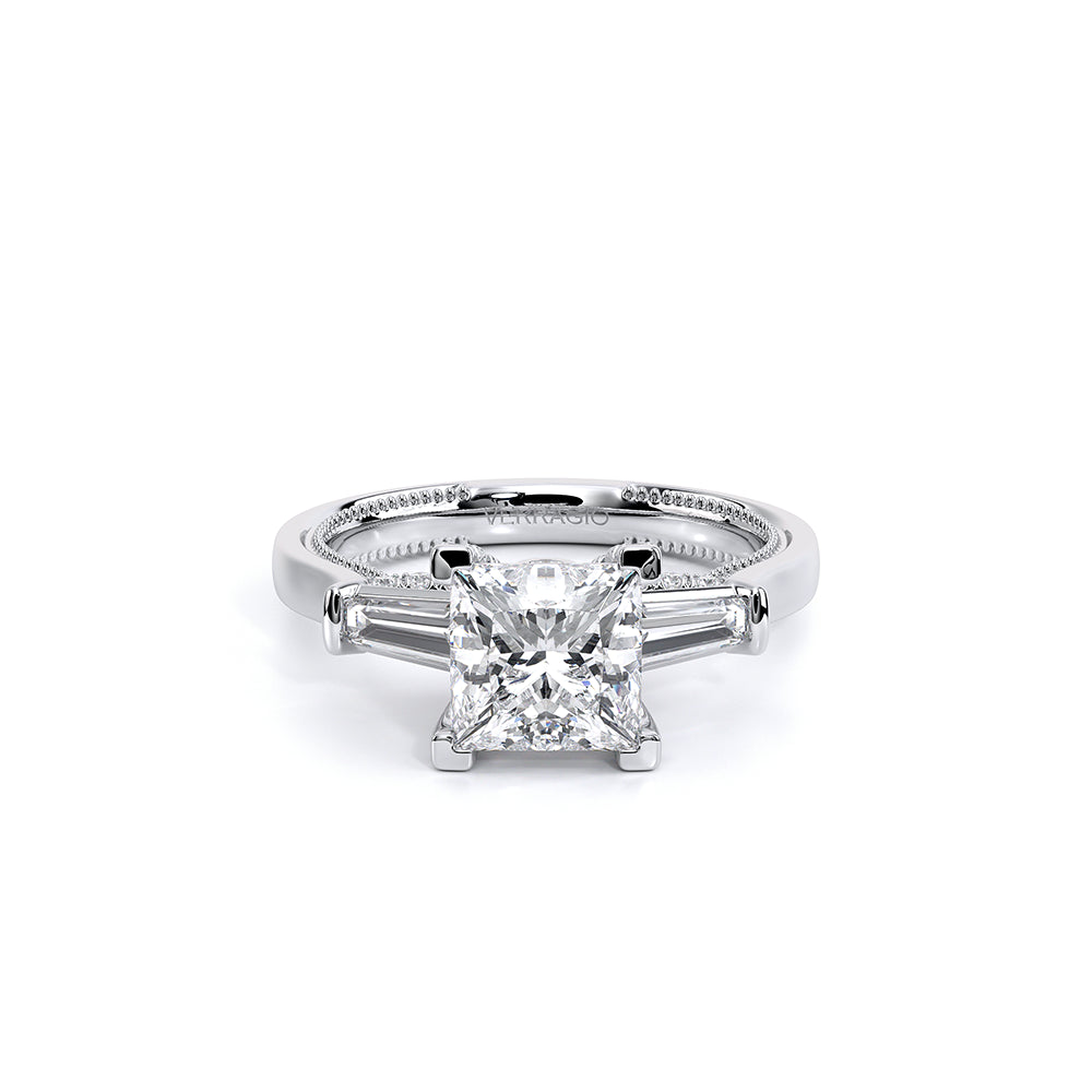 Renaissance-991P-S-14K White Gold Princess