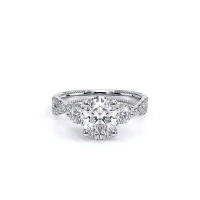 Renaissance-962-3OV12-14K White Gold Oval