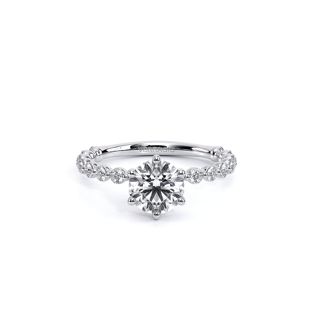 Renaissance-989R20-14K White Gold Round