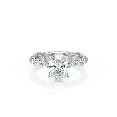 Vanguard-2201OV-14K White Gold Oval