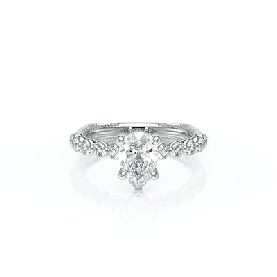 Vanguard-2201PS-18K White Gold Pear