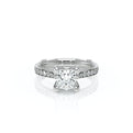 Vanguard-2207p-14k White Gold Princess