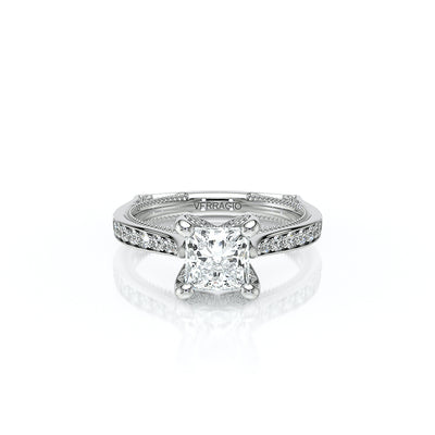 Vanguard-2207p-18k White Gold Princess