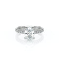 Vanguard-2208OV-18K White Gold Oval