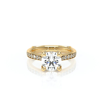 Vanguard-2207r-18k Yellow Gold Round