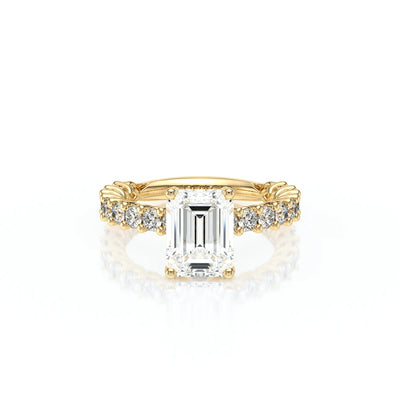Lumino 801Emd4 25 18K Yellow Gold Emerald