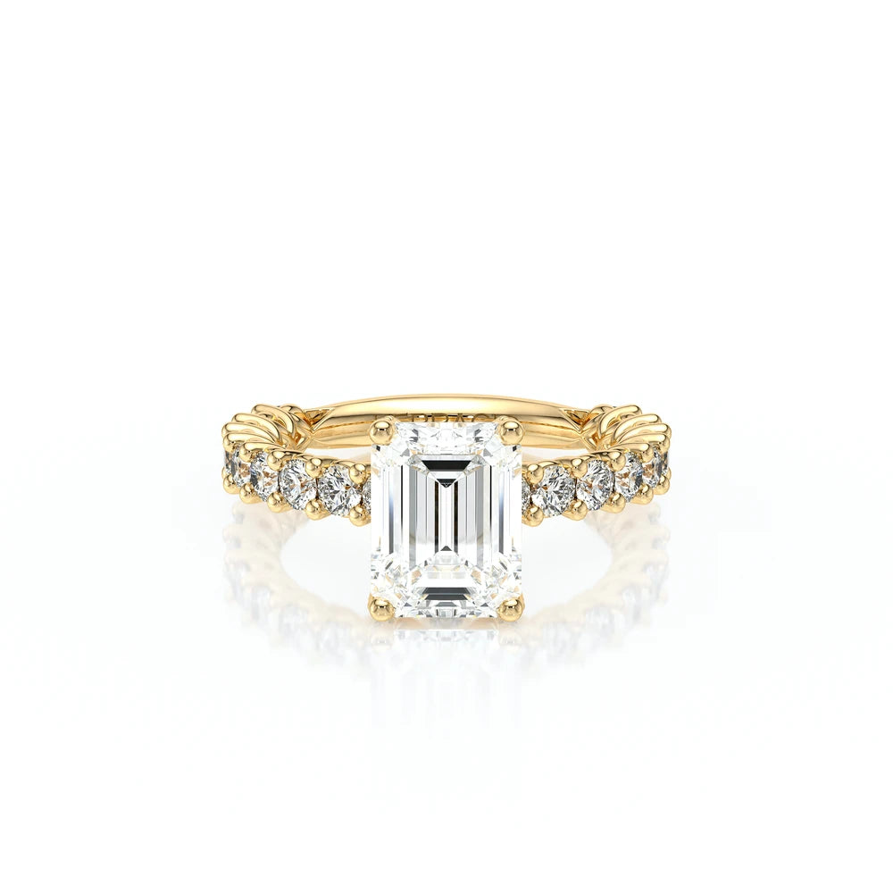 Lumino 801Emd4 25 14K Yellow Gold Emerald