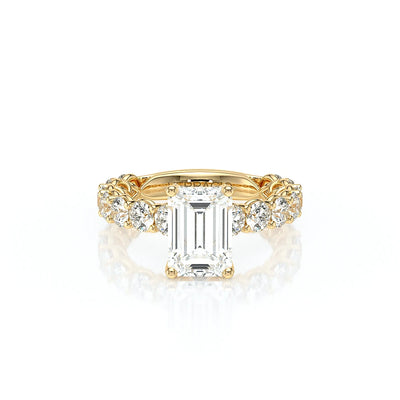Lumino 801Emd4 35 14K Yellow Gold Emerald