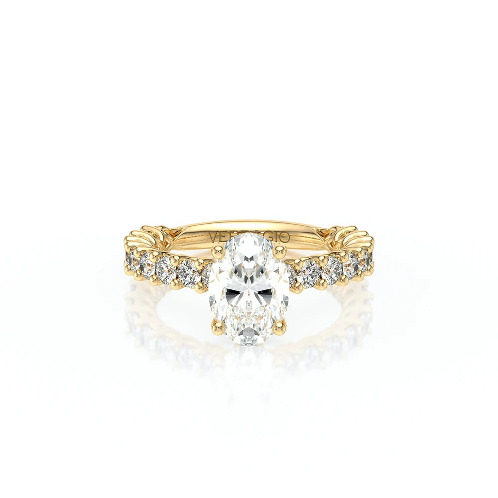 Lumino 801Ovd4 25 14K Yellow Gold Oval