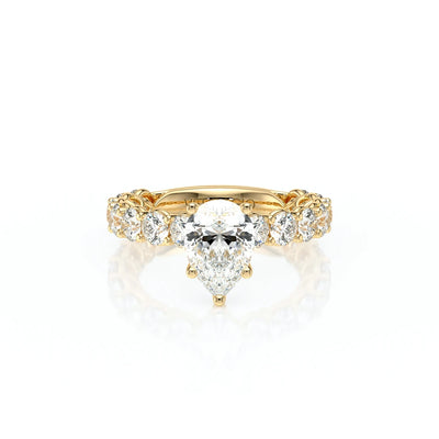 Lumino 801Psd4 35 18K Yellow Gold Pear