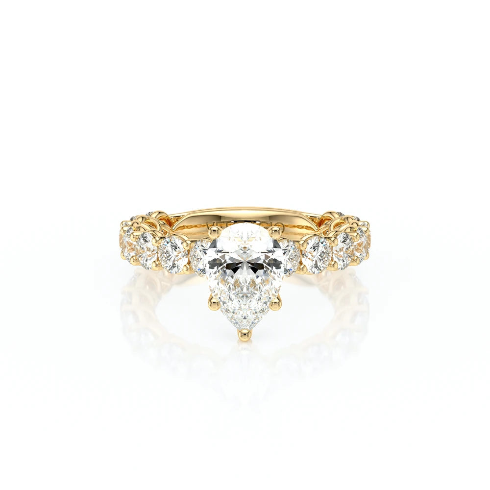 Lumino 801Psd4 35 14K Yellow Gold Pear