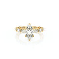 Lumino 803Mqd6 5X25 Ew 14K Yellow Gold Marquise