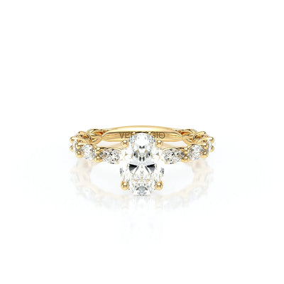 Lumino 803Ovd4 5X25 Ew 18K Yellow Gold Oval