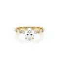 Lumino 803Ovd4 5X25 Ew 14K Yellow Gold Oval