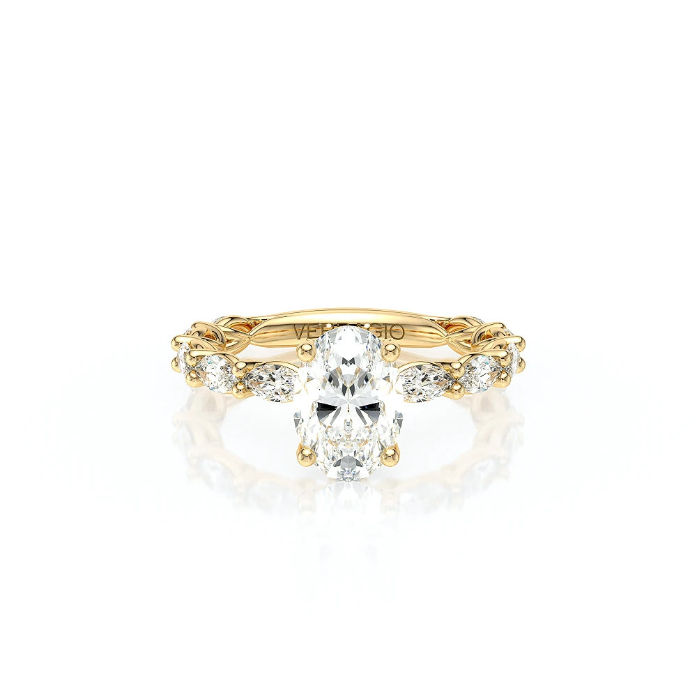 Lumino 803Ovd4 5X25 Ew 14K Yellow Gold Oval