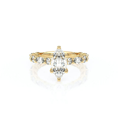 Lumino 806Mqd6 5X25 14K Yellow Gold Marquise