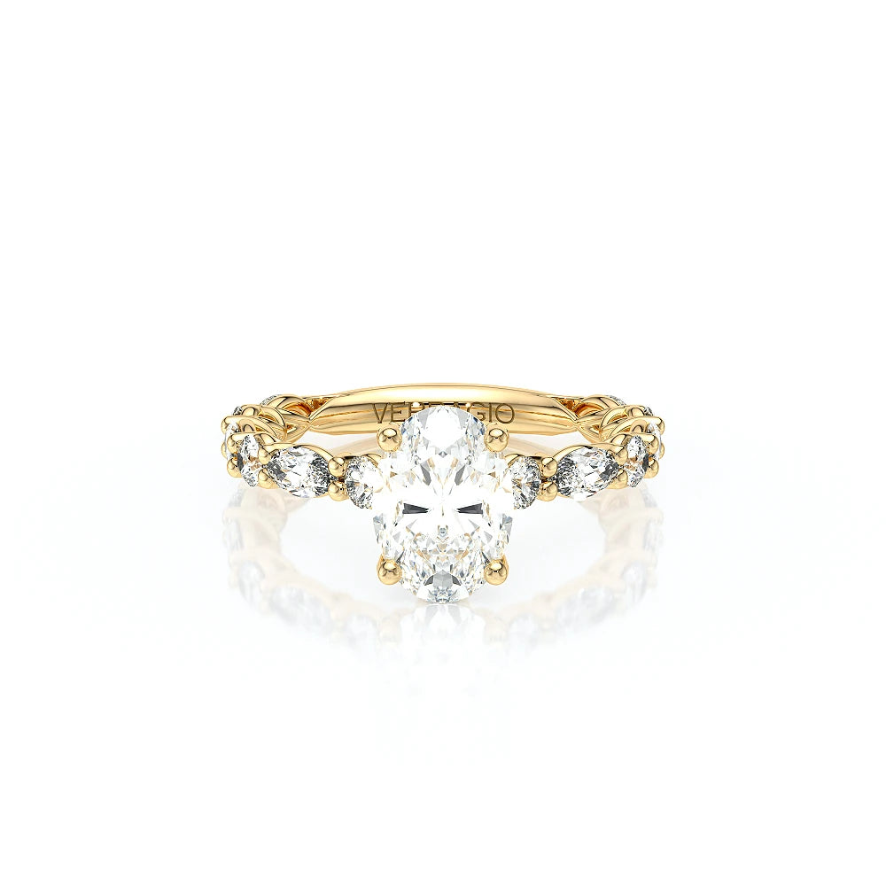 Lumino 806Ovd4 5X25 14K Yellow Gold Oval