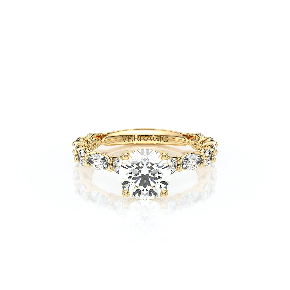Lumino 806Rd4 5X25 14K Yellow Gold Round