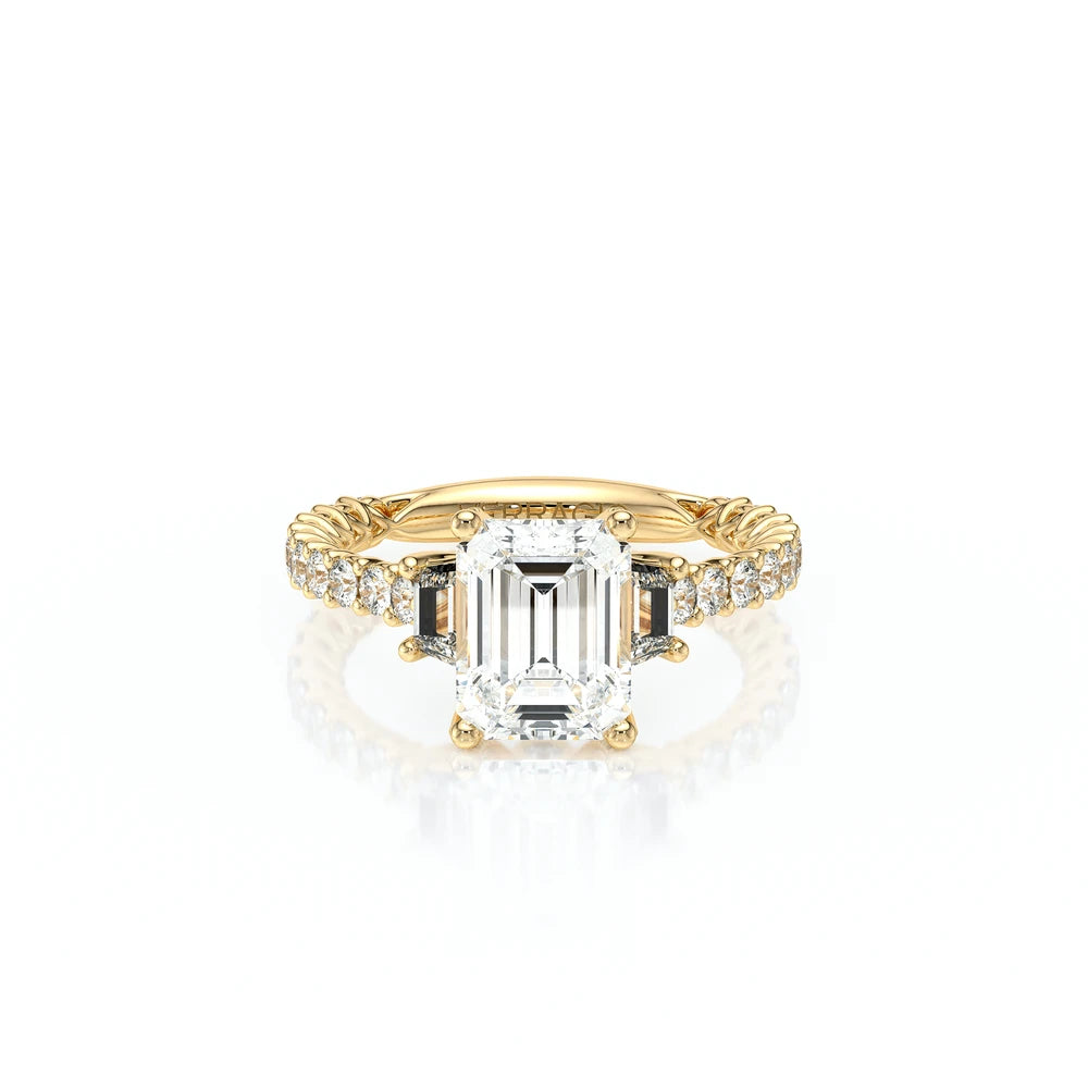 Lumino 811Em Trp 20 18K Yellow Gold Emerald