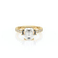 Lumino 811Em Trp 20 14K Yellow Gold Emerald