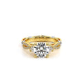 Parisian-129r-18k Yellow Gold Round