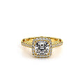 Venetian-5061cu-14k Yellow Gold Cushion