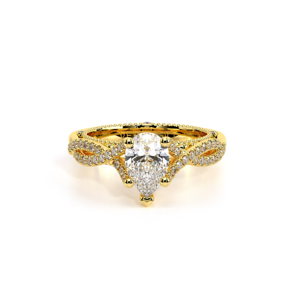 Venetian-5003pear-18k Yellow Gold Pear