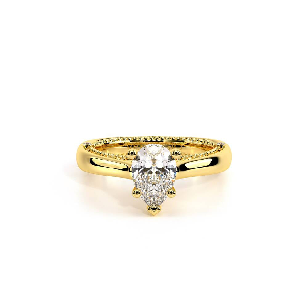Venetian-5047pear-18k Yellow Gold Pear