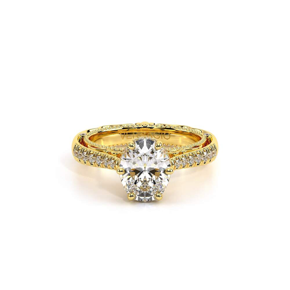 Venetian-5052ov-18k Yellow Gold Oval