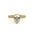 Venetian-5081-18k Yellow Gold Pear