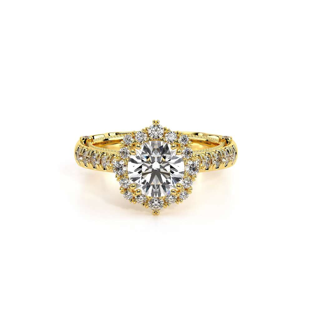 Venetian-5083r-14k Yellow Gold Round