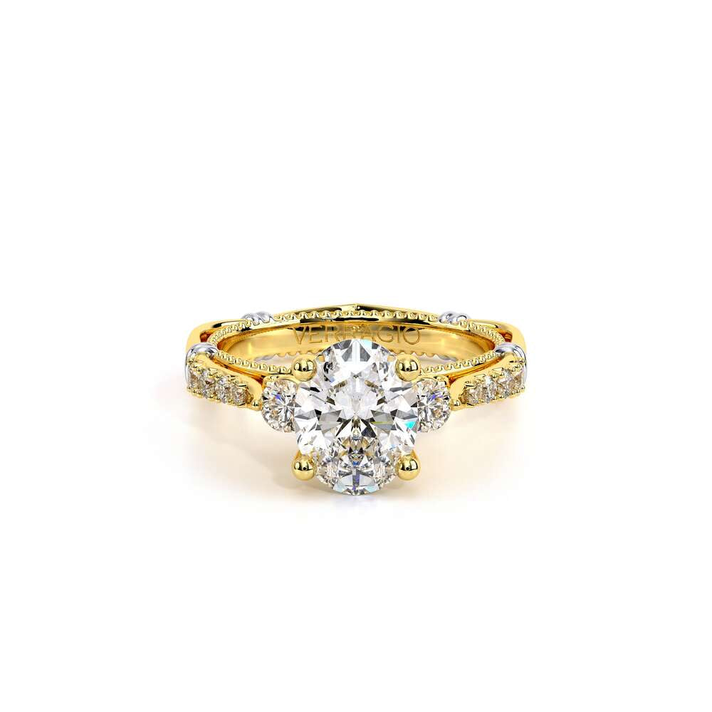 Parisian-124ov-14k Yellow Gold Oval