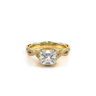 Parisian-153p-14k Yellow Gold Princess