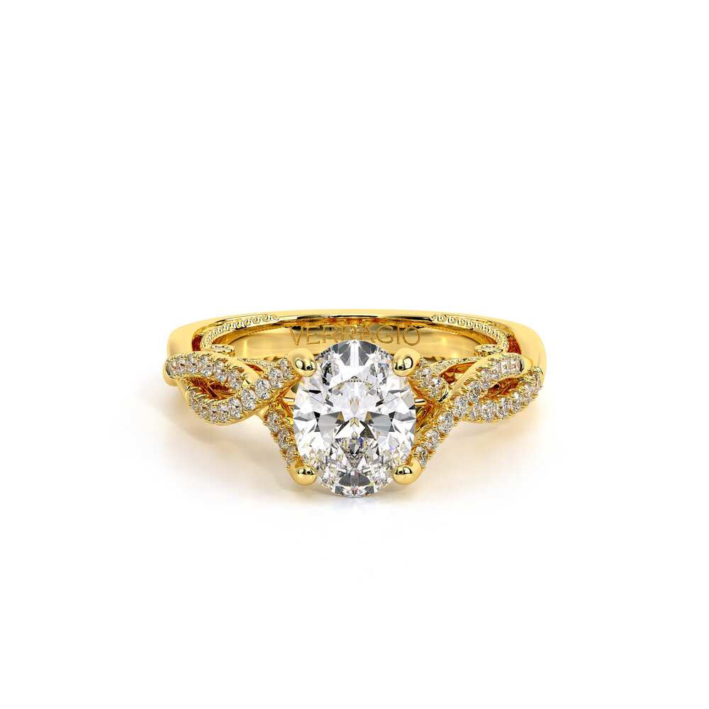 Insignia-7060ov-18k Yellow Gold Oval