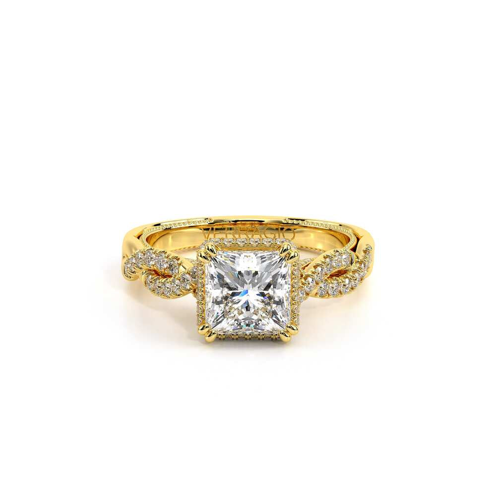 Insignia-7099p-14k Yellow Gold Princess