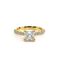 Renaissance-950P27-18K Yellow Gold Princess