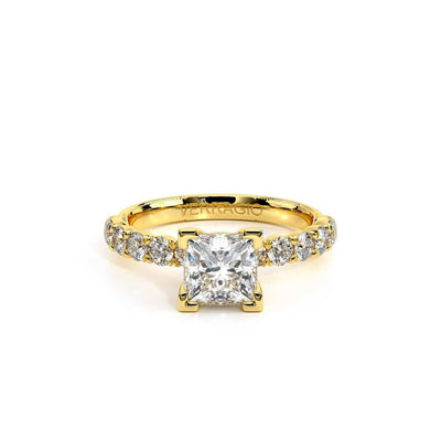 Renaissance-950P27-18K Yellow Gold Princess