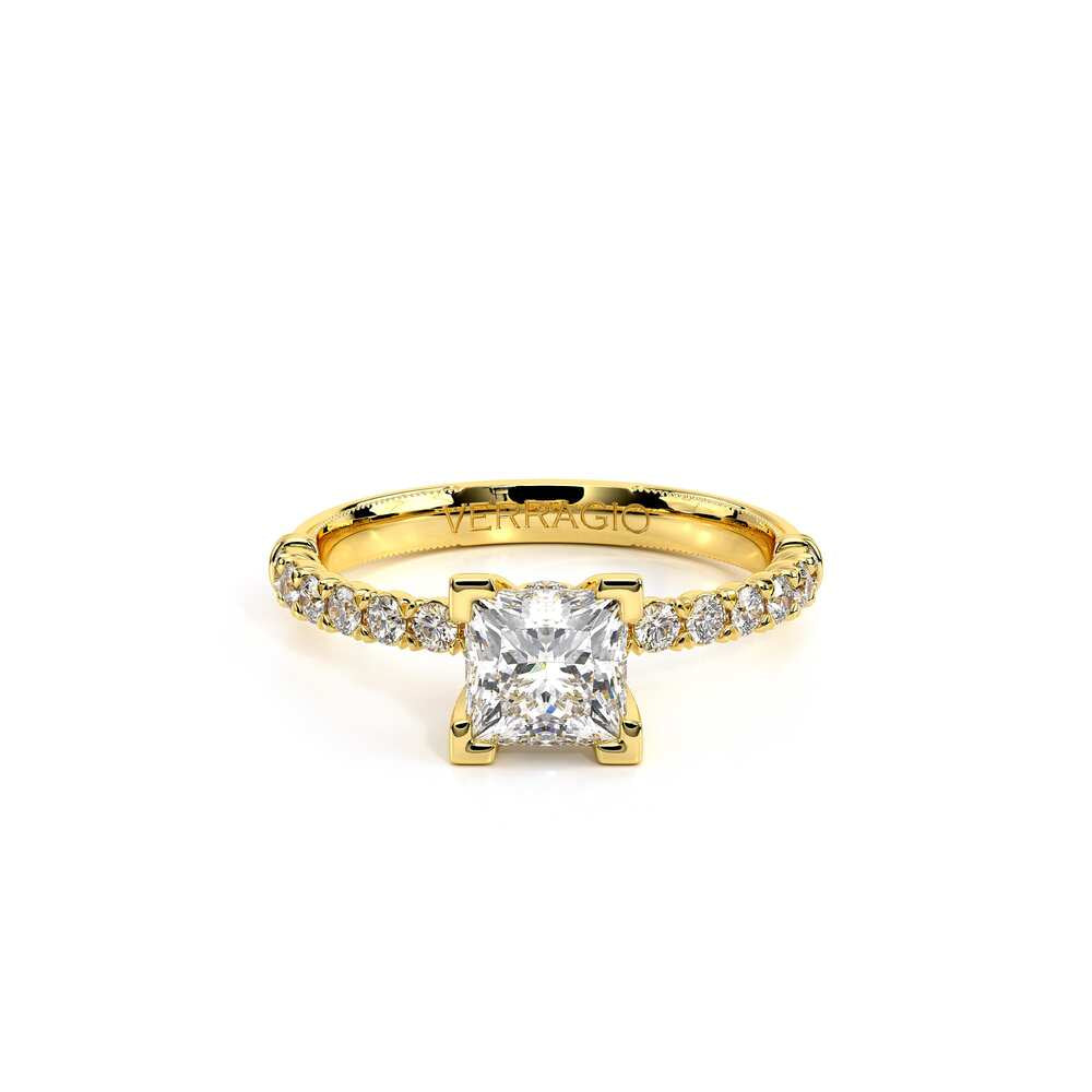 Renaissance-950P20-18K Yellow Gold Princess