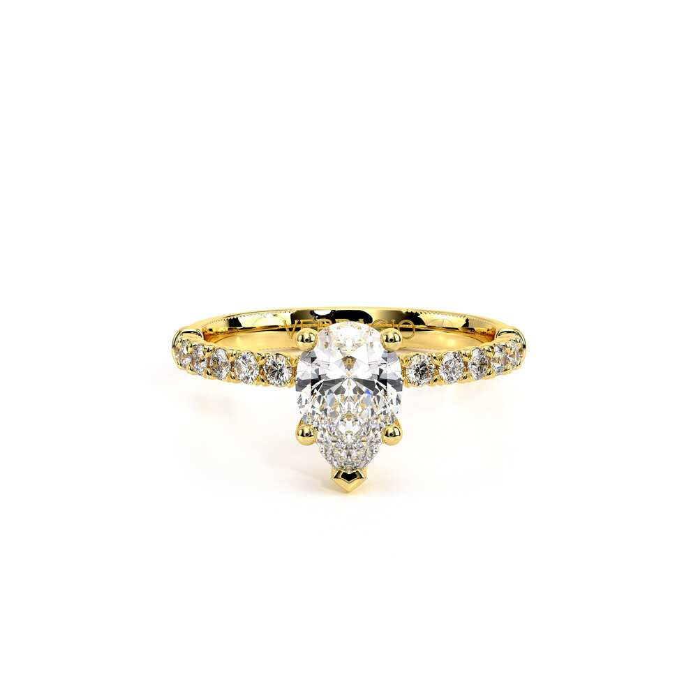 Renaissance-950PEAR20-18K Yellow Gold Pear