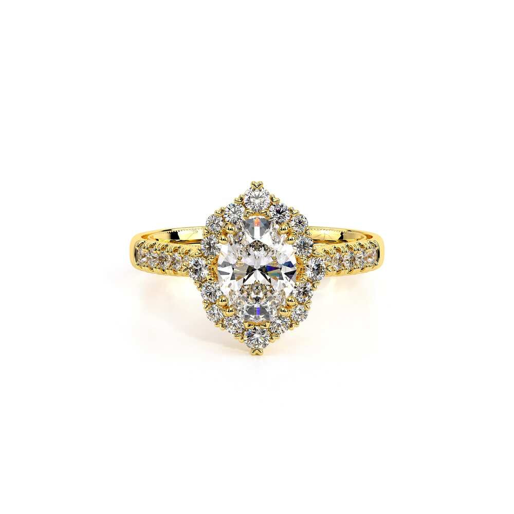 Renaissance-982ov-18k Yellow Gold Oval