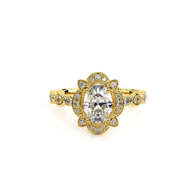 Renaissance-977ov-18k Yellow Gold Oval
