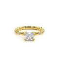 Renaissance-973-P-18k Yellow Gold Princess