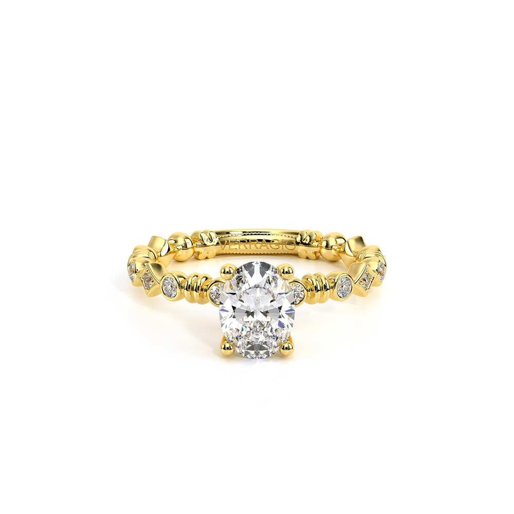 Renaissance-973-Ov-14k Yellow Gold Oval