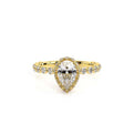 Renaissance-984PEAR20-18K Yellow Gold Pear