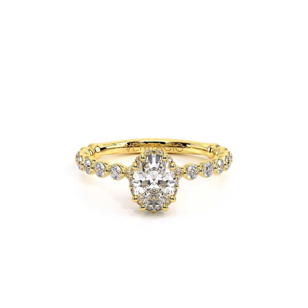 Renaissance-984OV20-18K Yellow Gold Oval