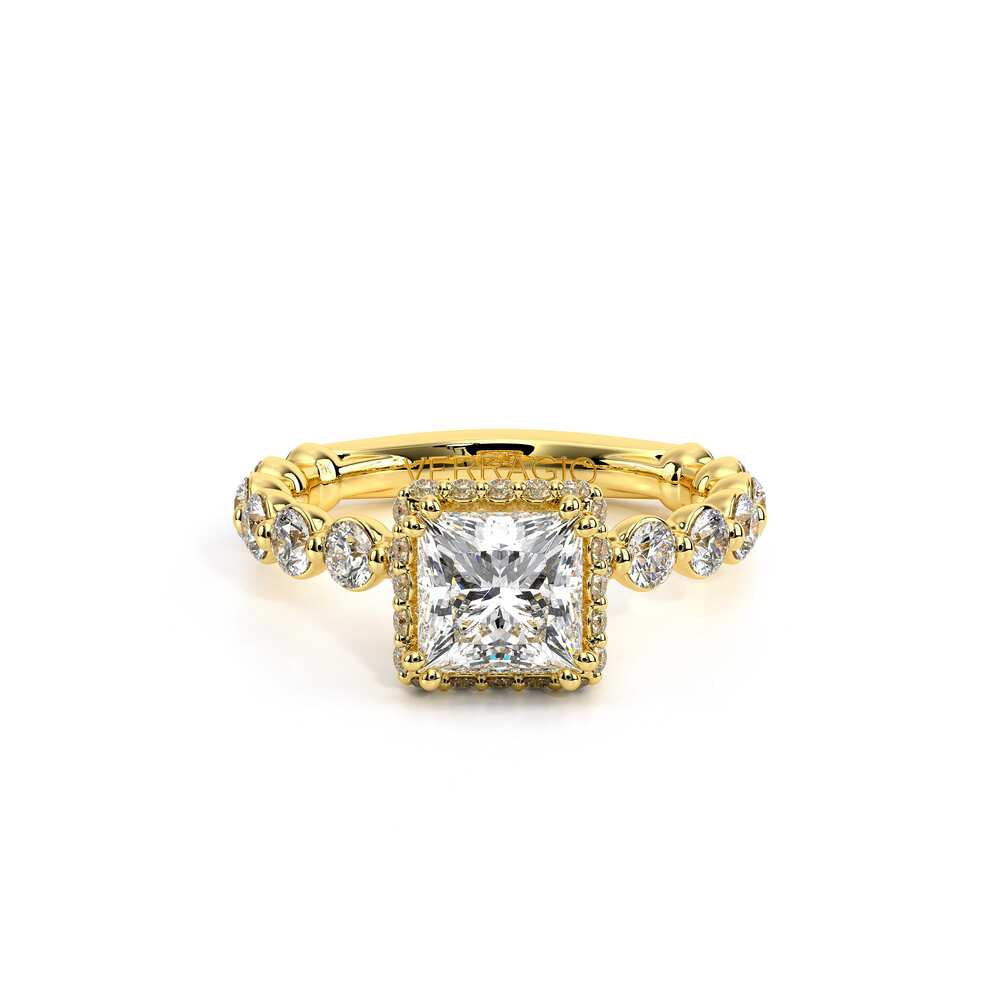 Renaissance-984P25-14K Yellow Gold Princess