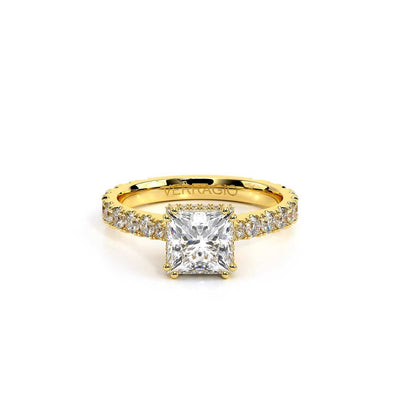 Renaissance-985P22-14K Yellow Gold Princess