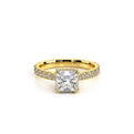 Renaissance-985P22-18K Yellow Gold Princess